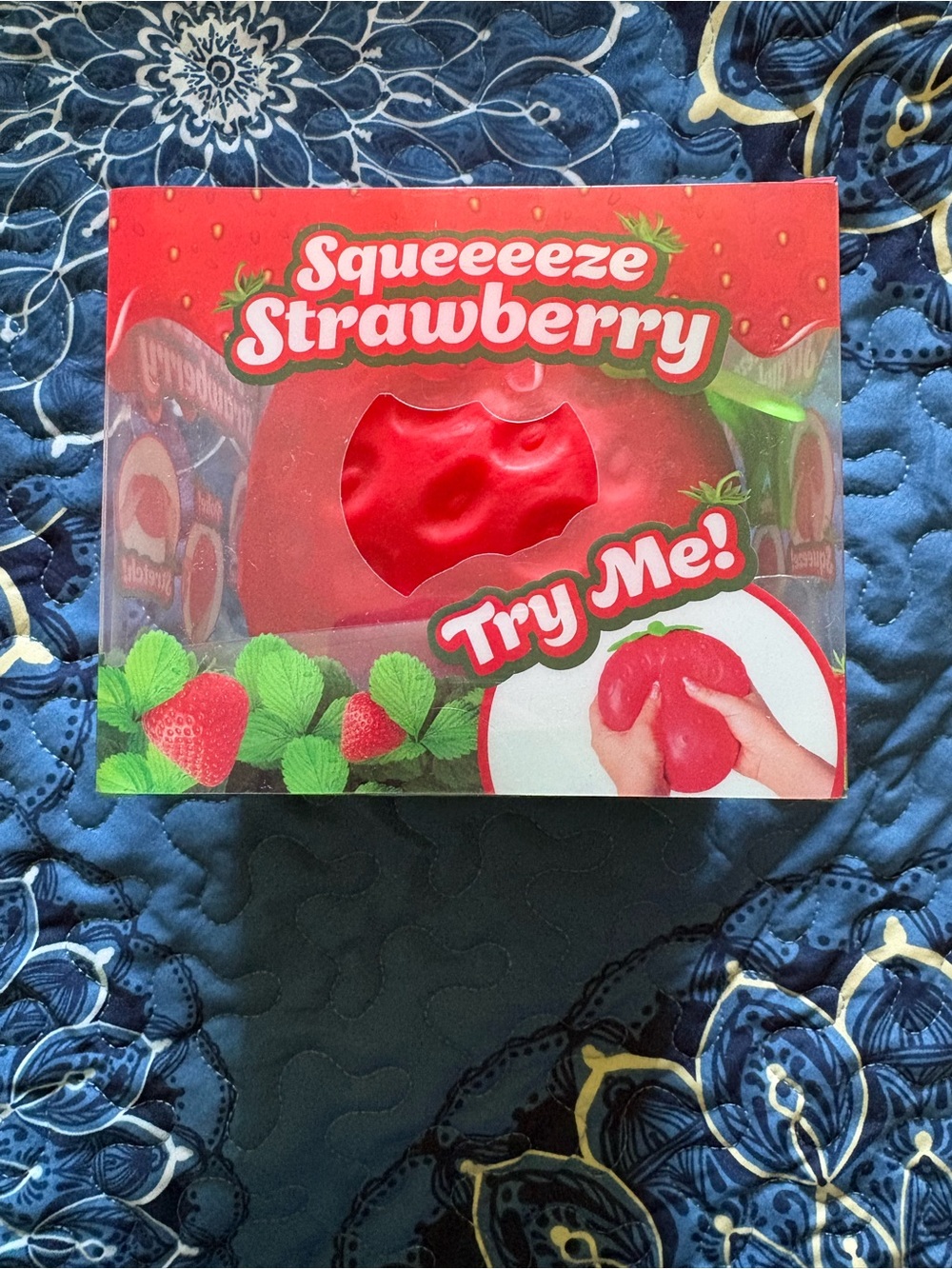 Sunny Days Squeeezy Strawberry Squishy